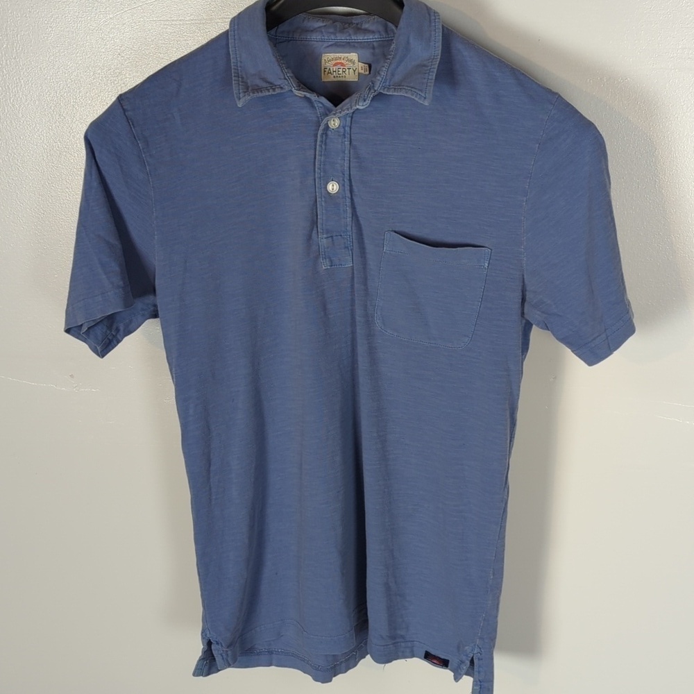 Faherty Cotton Polo Shirt